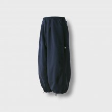 String Heavy Sweat Balloon Pants - Navy