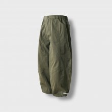 Panel Round Balloon Pants - Khaki