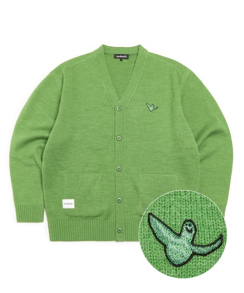 마크곤잘레스(MARK GONZALES) ANGEL WAPPEN OG V-NECK KNIT