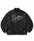 PIPING TAIL LOGO TRACK JACKET BLACK