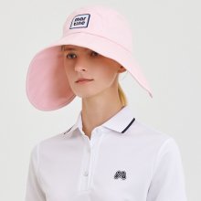 Wide Brim Bucket Hat_Pink