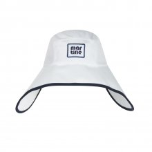 Wide Brim Bucket Hat_White