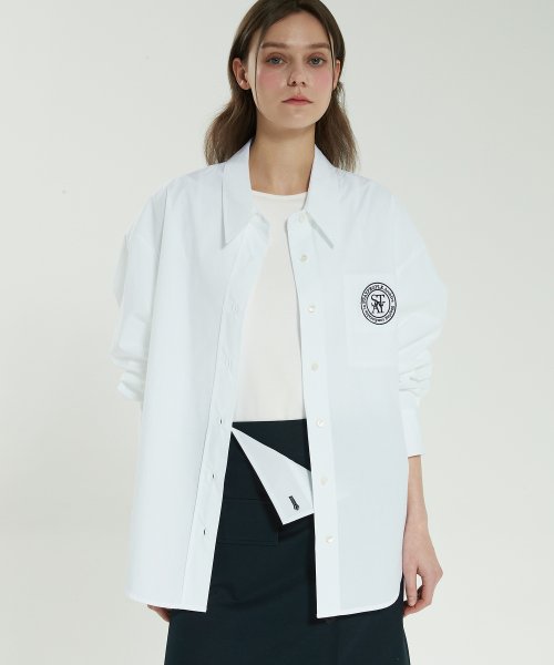 스테이피플(STAYPEOPLE) OVERFIT PATCH SHIRTS (IVORY) - 사이즈 & 후기 | 무신사