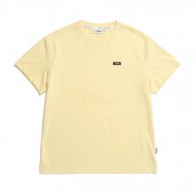 N232WTS920 여성 데일리 중힙기장 반팔 티셔츠 LEMON