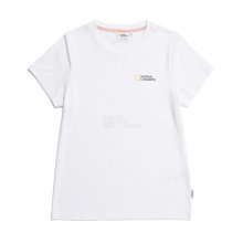 N232WTS810 여성 트러타 로고 반팔 티셔츠 SMALL LOGO WHITE