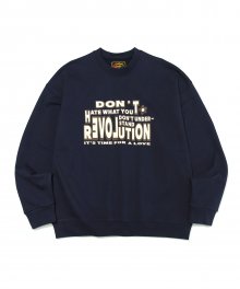 Revolution Artwork Sweatshirts Navy