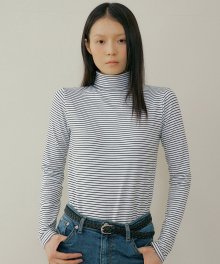 POD STRIPED POLA T-SHIRTS WHITE