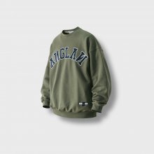 Applique Heavy Sweat Shirt - Khaki