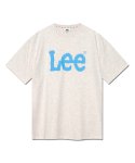 리(LEE) 빅 트위치 로고 티셔츠 오트밀