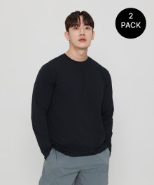 [2pack] 에어스트 무지 긴팔 티셔츠