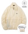 [ONEMILE WEAR] LIGHT WEIGHT PACKABLE TRACK BLOUSON  IVORY
