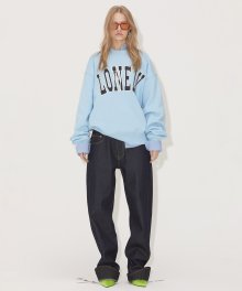 LONELY/LOVELY FLUFF SWEATSHIRT SKY BLUE