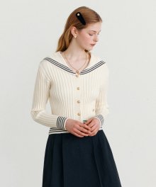 SAILOR CARDIGAN IVORY