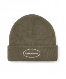 E/T-Logo Beanie Khaki Grey