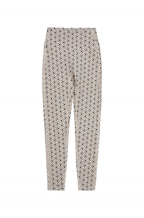 INTEREST Логотип DIGITAL PRINT LONG LEGGINGS_BEIGE