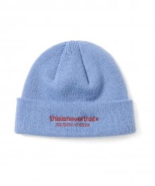 T-Logo Short Beanie Slate