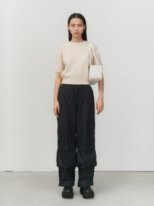 BACK CUT-OUT PULLOVER_BEIGE