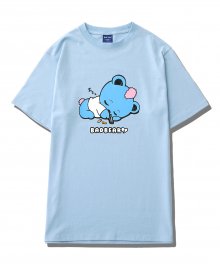 Baby BadBear Oversized Tee Skyblue