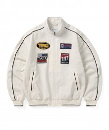 TRC Racing Jacket Off White