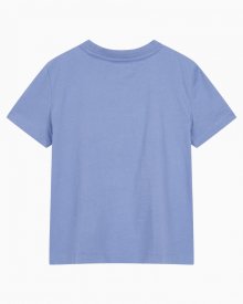 [코드통합종료] 여 블루 릴렉스핏 아카이브 로고 크루넥 반팔 티셔츠 40WH105 CBM