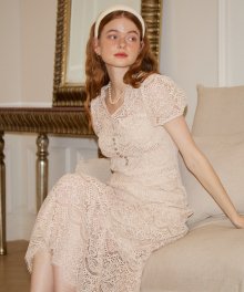 Lace Long Dress_ Ivory