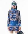 Reversible Mesh Track Zip-Up Butterfly Blue