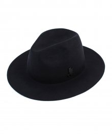 Basic Navy Wool Fedora 울페도라