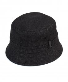 Washing Black Denim Drop Bucket Hat 데님버킷햇