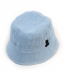 Washing Light Denim Drop Bucket Hat 데님버킷햇