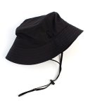 유니버셜 케미스트리(UNIVERSAL CHEMISTRY) String Black Poly Bucket Hat 폴리버킷햇