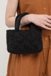 ELLA padded mini tote bag - Black