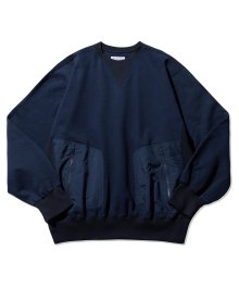 SEPARATE POCKET SWEATSHIRTS NAVY