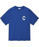 커버낫(COVERNAT) C 로고 티셔츠 블루