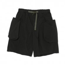 PACKABLE UTILITY BALLOON SHORTS BLACK_FP1KP05U