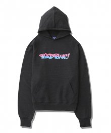 Graffiti Hoodie Charcoal