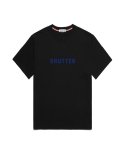 셔터(SHUTTER) FONT LOGO 반팔 티셔츠 (SRTS201) 블랙_블루