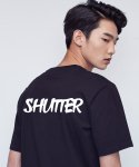 셔터(SHUTTER) GLORY 반팔 티셔츠 (SRTS205) 블랙
