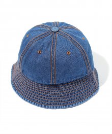 Color Stitch Bucket Hat Blue