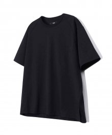 에센셜 반팔 티셔츠 블랙 IETS3E501BK