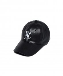 Deep signature logo ball cap - Coated BLACK