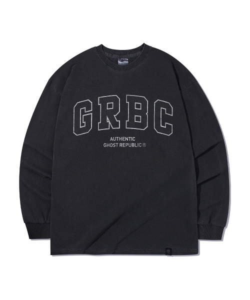 Пигментированный оверсайз лонгслив GRBC GLT-952