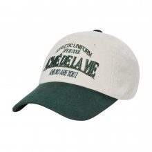 TWO TONE FISHING LOGO BALL CAP GREEN