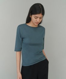 Carolyn soft top (Mid blue)