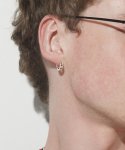 먼데이에디션(MONDAY EDITION) Plain Hoop Earrings