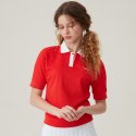 르꼬끄 골프(LECOQ GOLF) 여성 루즈핏 PK 티셔츠