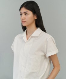 Seer short sleeve shirt (Cream)