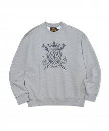 Heritage Emblem Logo Sweatshirts Gray