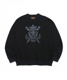 Heritage Emblem Logo Sweatshirts Black