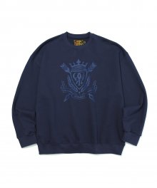 Heritage Emblem Logo Sweatshirts Navy