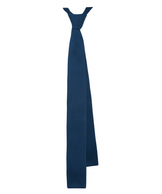 이지오(EZIO) Blue Slim Knit Tie 상품 이미지